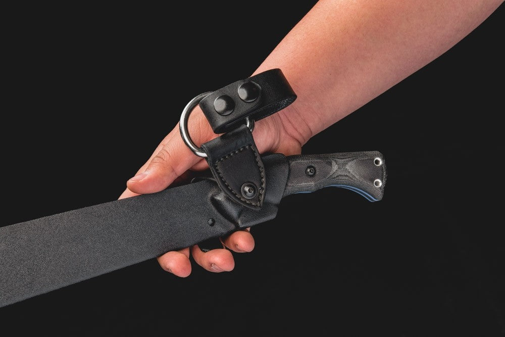 TOPS Storm Vector 12.63" Sniper Gray G10 Fixed Blade Knife Kydex Sheath SVEC-02
