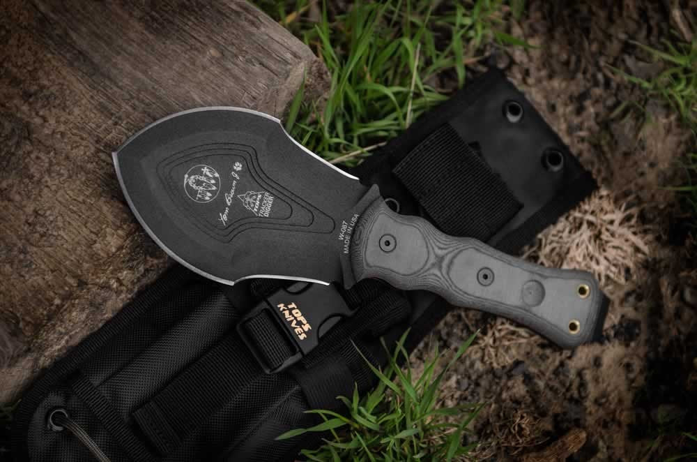 TOPS Tom Brown Tracker Digger Fixed Blade Knife TBT-DIG