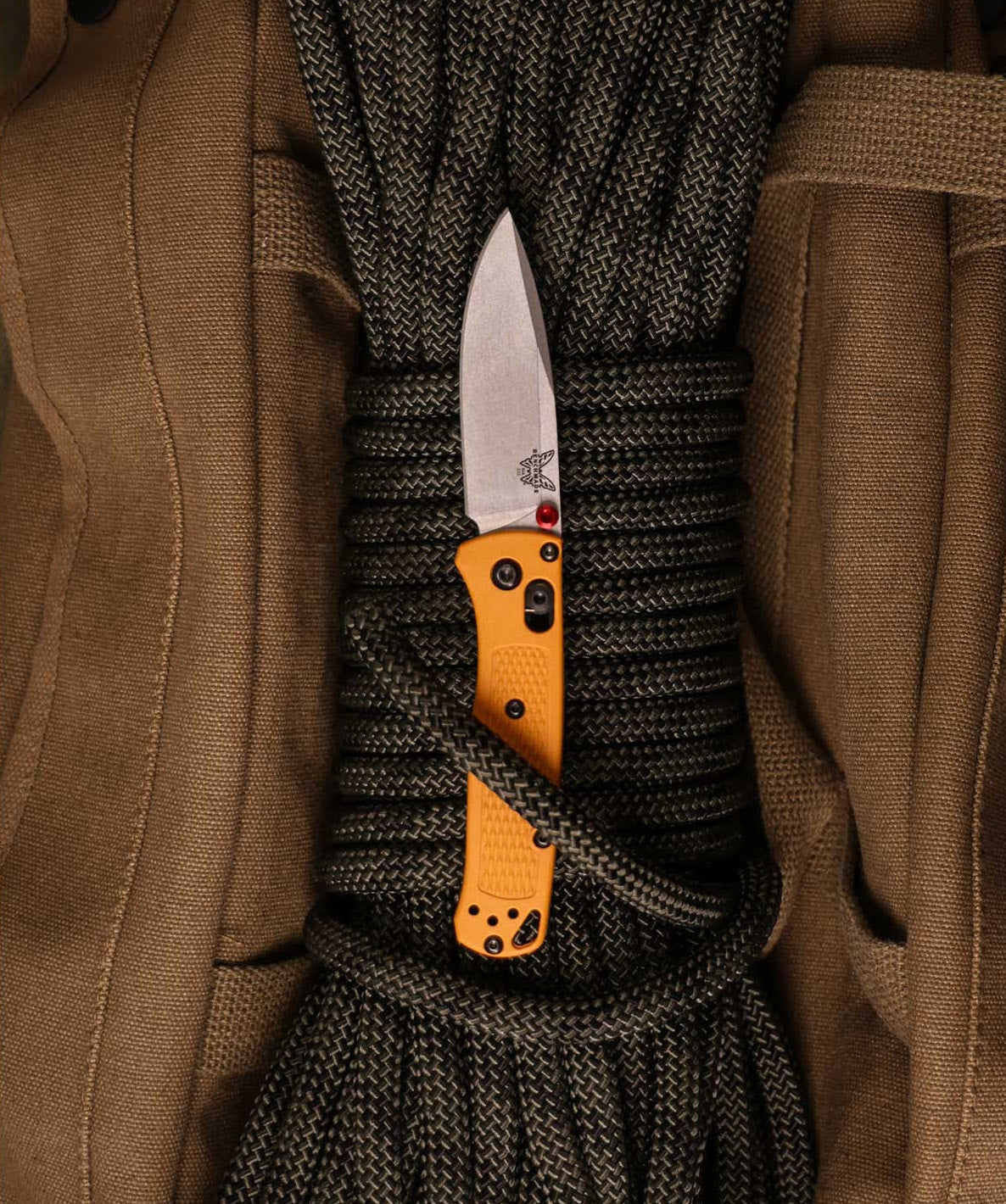 Benchmade 533-08 Mini Bugout 2.82" CPM-S30V Folding Knife with Daybreak Grivory Handle