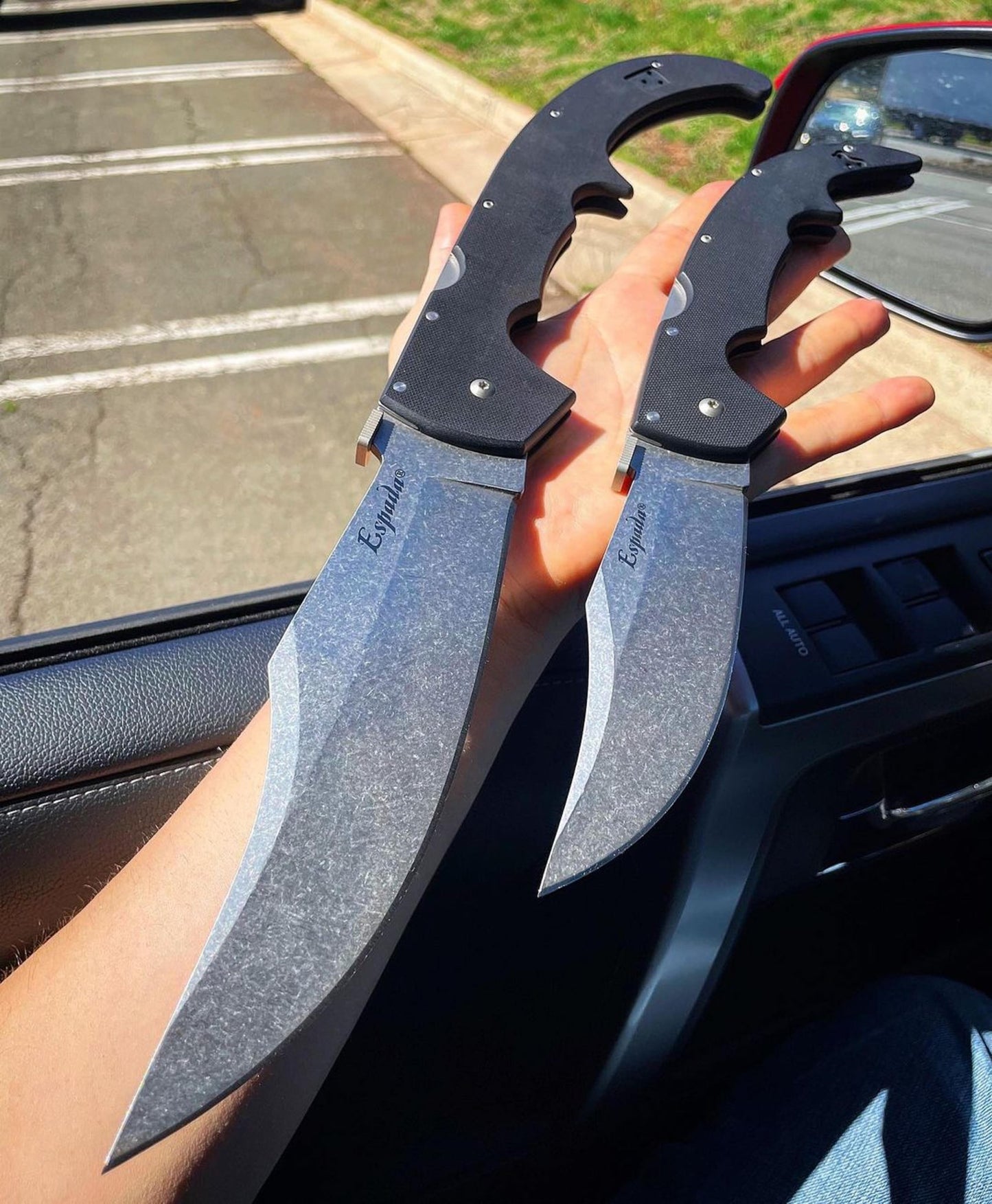 Cold Steel XL Espada 7.5" AUS10A G10 Folding Knife 62MGC
