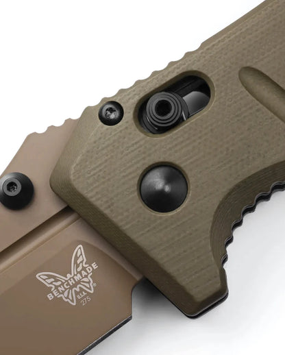 Benchmade 275FE-2 Adamas 3.82" CPM-CruWear Flat Earth/OD G10 Folding Knife