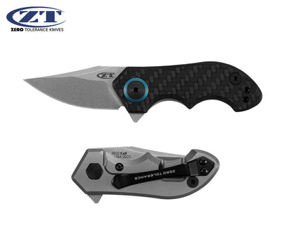 Zero Tolerance 0022 Galyean 1.8" CPM 20CV Carbon Fiber Titanium Folding Knife