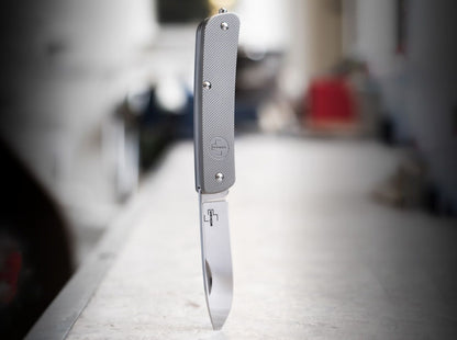 Boker Plus Tech-Tool 2.76" Sandvik 12C27 Titanium Slipjoint Folding Knife 01BO807