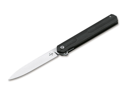 Boker Kyoto 3.46" D2 Stonewashed G10 Folding Knife 01BO241