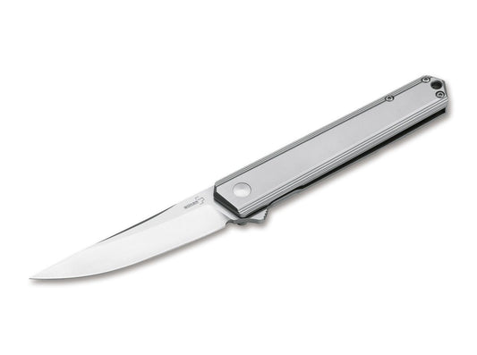 Boker Plus Kwaiken Flipper 3.5" D2 IKBS Framelock Folding Knife 01BO269