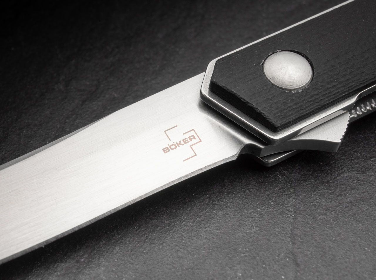 Boker Plus Kwaiken Air Mini 3.07" VG-10 IKBS G10 Folding Knife 01BO324