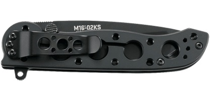 CRKT M16-02KS 3" Tanto Carson Flipper Framelock Folding Knife - Kit Carson Design