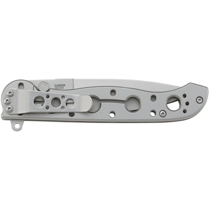CRKT M16-03SS 3.54" Sandvik 12C27 Stainless Steel Handle Folding Knife