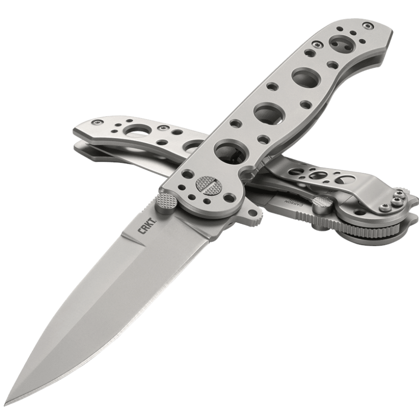 CRKT M16-03SS 3.54" Sandvik 12C27 Stainless Steel Handle Folding Knife