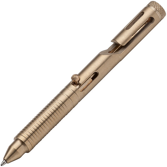 Boker Plus CID .45 Cal Bolt Action Tactical Brass Pen 09BO064