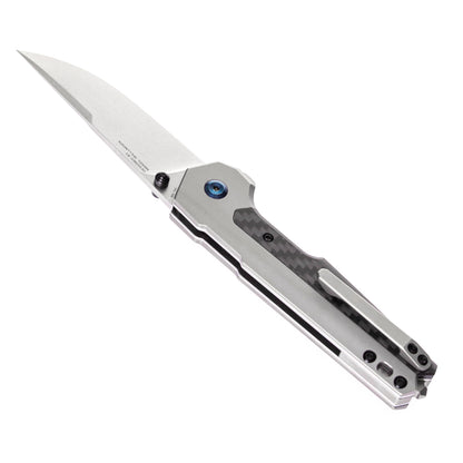 Kansept EDC Tac Limited 3.1" CPM S35VN Carbon Fiber Titanium Folding Knife by Mikkel Willumsen K2009A2