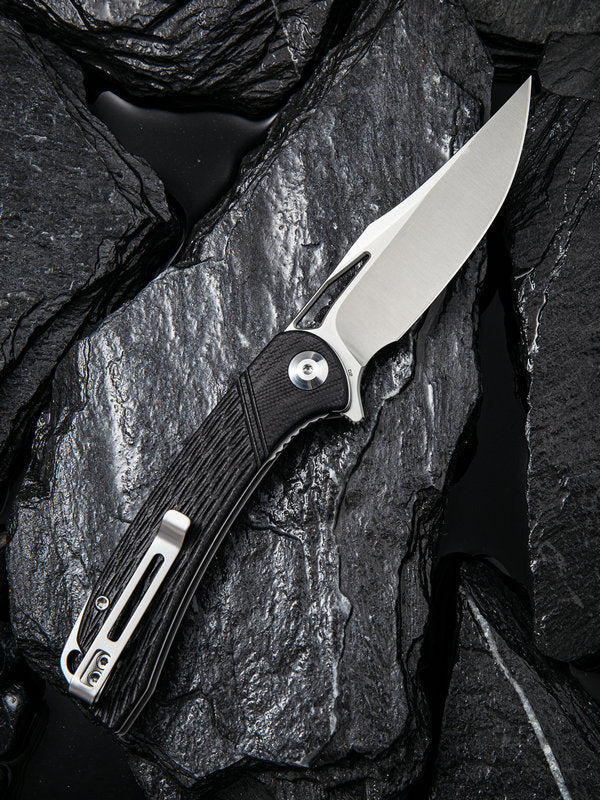 Civivi Dogma 3.46" D2 Black G10 Folding Knife C2005D