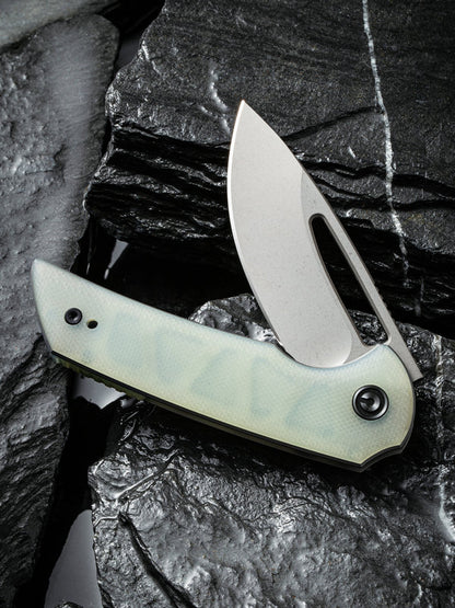 Civivi Ferrum Forge Odium 2.65" D2 Stonewashed Natural G10 Folding Knife C2010F