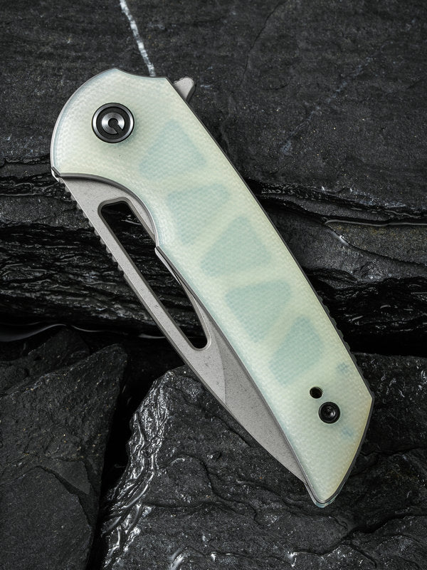 Civivi Ferrum Forge Odium 2.65" D2 Stonewashed Natural G10 Folding Knife C2010F