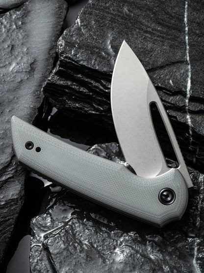 Civivi Ferrum Forge Odium 2.65" D2 Stonewashed Gray G10 Folding Knife C2010A