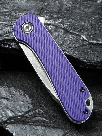 Civivi Elementum 2.96" D2 Purple G-10 Folding Knife C907V