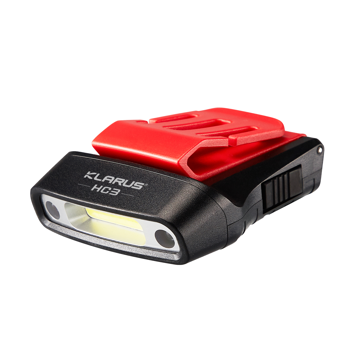 Klarus HC3 100LM Motion Sensing Hat/Headlamp Rechargeable Flashlight - Red/Black