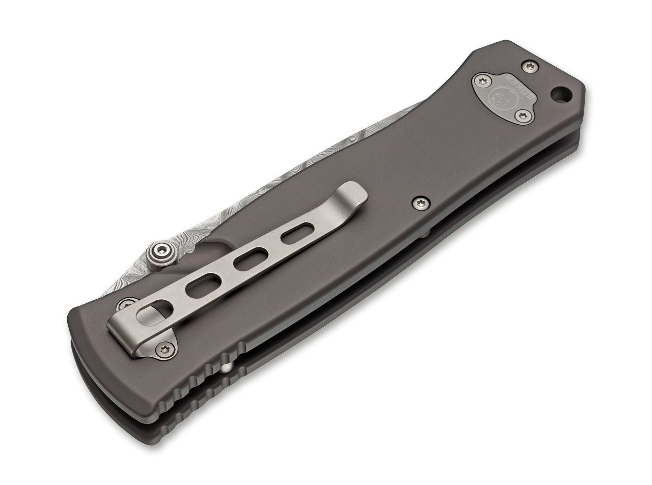 Boker Solingen Leopard II 3.75" Damascus Folding Knife with Ziricote Handle - Made in Germany 111054DAM
