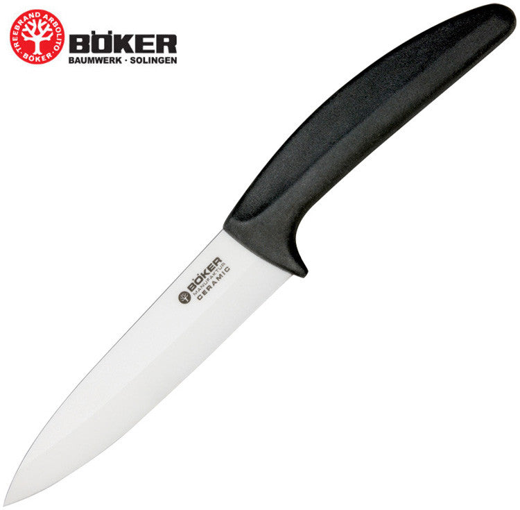Boker Solingen 5.25" Ceramic Kitchen Utility Knife with Delrin Handle - Made in Germany - 1300C0