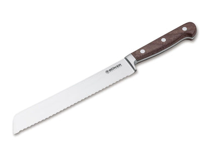 Boker Solingen Heritage 8.07" Bread Knife with Walnut Handle - Made in Germany