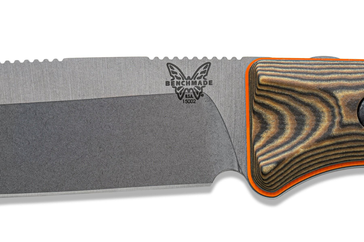 Benchmade 15002-1 Saddle Mountain Skinner 4.20" CPM-S90V Fixed Blade Knife with Boltaron Sheath