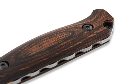 Benchmade 15004 Saddle Mountain Skinner Guthook 4.20" CPM-S30V Fixed Blade Knife with Leather Sheath