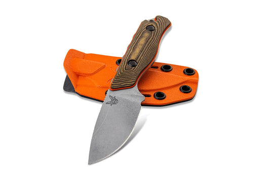 Benchmade 15017-1 Hidden Canyon Hunter 2.79" CPM-S90V Fixed Blade Knife with Boltaron Sheath
