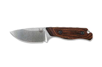 Benchmade 15017 Hidden Canyon Hunter 2.79" CPM-S30V Fixed Blade Knife with Leather Sheath