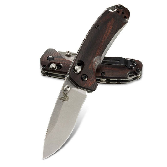 Benchmade 15031-2 North Fork AXIS 2.97" CPM-S30V Folding Knife with Dymondwood Handle