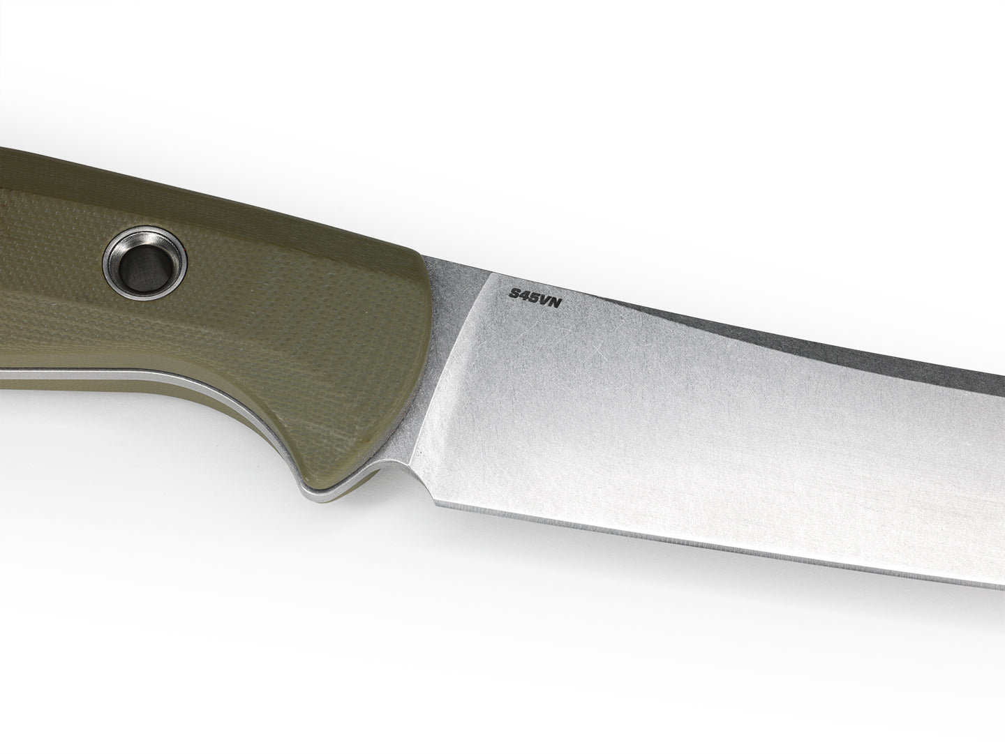 Benchmade 15500-3 Meatcrafter 6.08" CPM-S45VN OD Green G10 Fixed Blade Knife with Boltaron Sheath