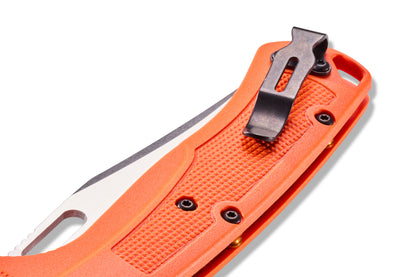 Benchmade 15535 Taggedout 3.5" CPM-154 Orange Grivory Folding Knife