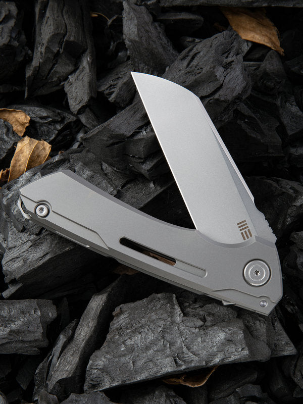 WE Knife Snecx Mini Buster 3.43" CPM 20CV Titanium Folding Knife 2003A