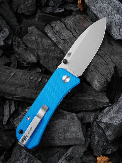WE Knife Banter 2.9" CPM S35VN Stonewash Blue G10 Folding Knife 2004A