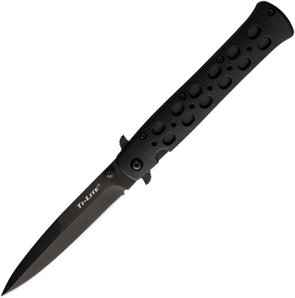 Cold Steel Ti-Lite 4" Black AUS8A Zy-Ex Folding Knife 26SP-BKBK