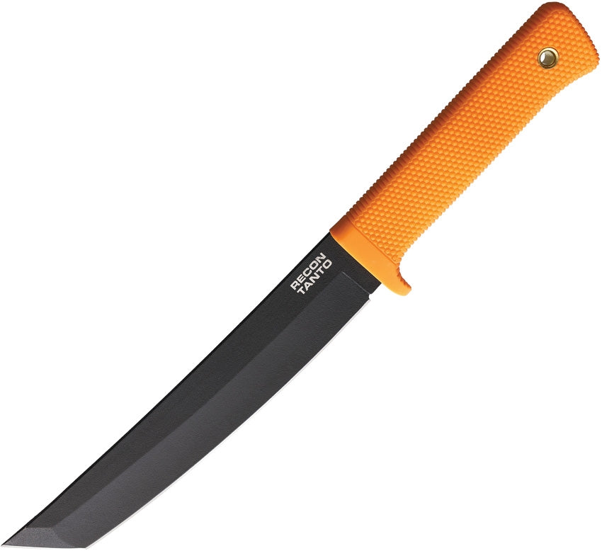 Cold Steel Recon Tanto 7" SK-5 Orange Fixed Blade Knife 49LRTORBK