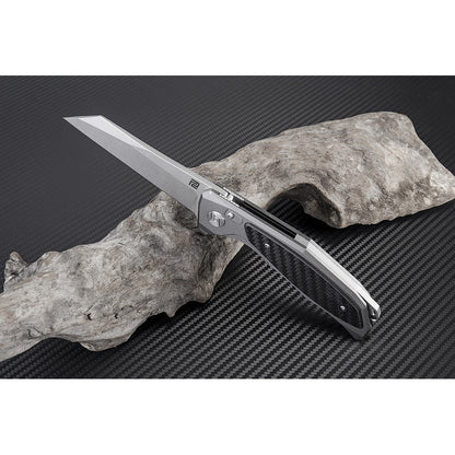 Artisan Cutlery Megahawk 3.94" D2 Carbon Fiber Folding Knife