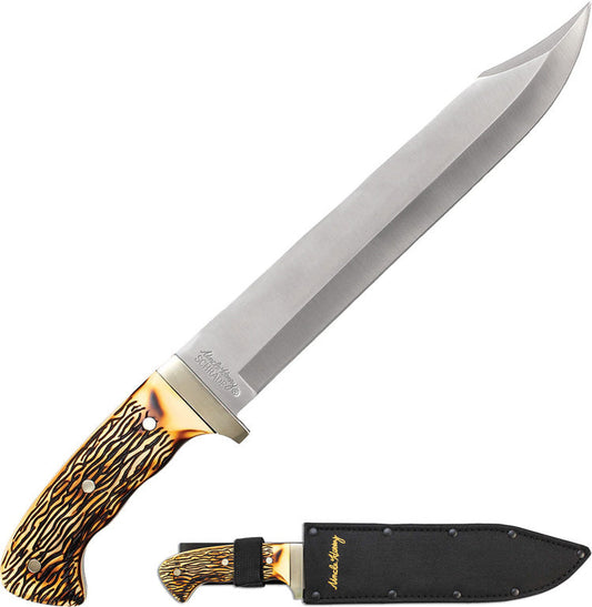 Schrade Uncle Henry 10" Bowie Fixed Blade Knife 181UH