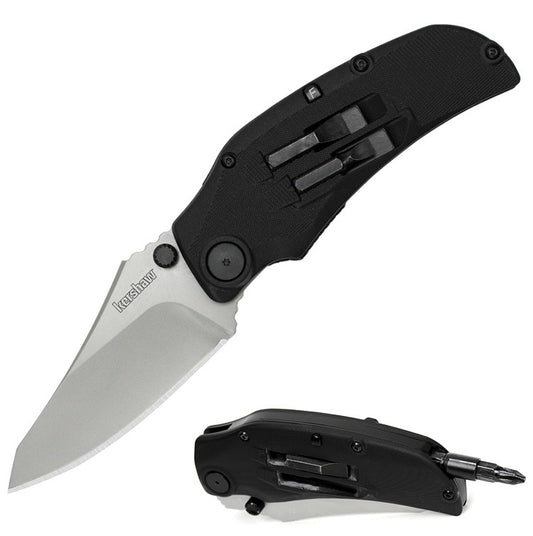 Kershaw Payload 3.3" Multi-Function Retractable Screwdriver Folding Knife 1925