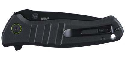 CRKT Dextro 3.18" D2 Black IKBS Folding Knife with Aluminium Handle by T.J. Schwarz 6295