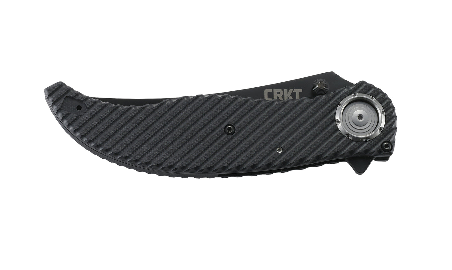 CRKT Clever Girl 4.10" D2 IKBS G10 Deadbolt Folding Knife - Austin McGlaun - 2640