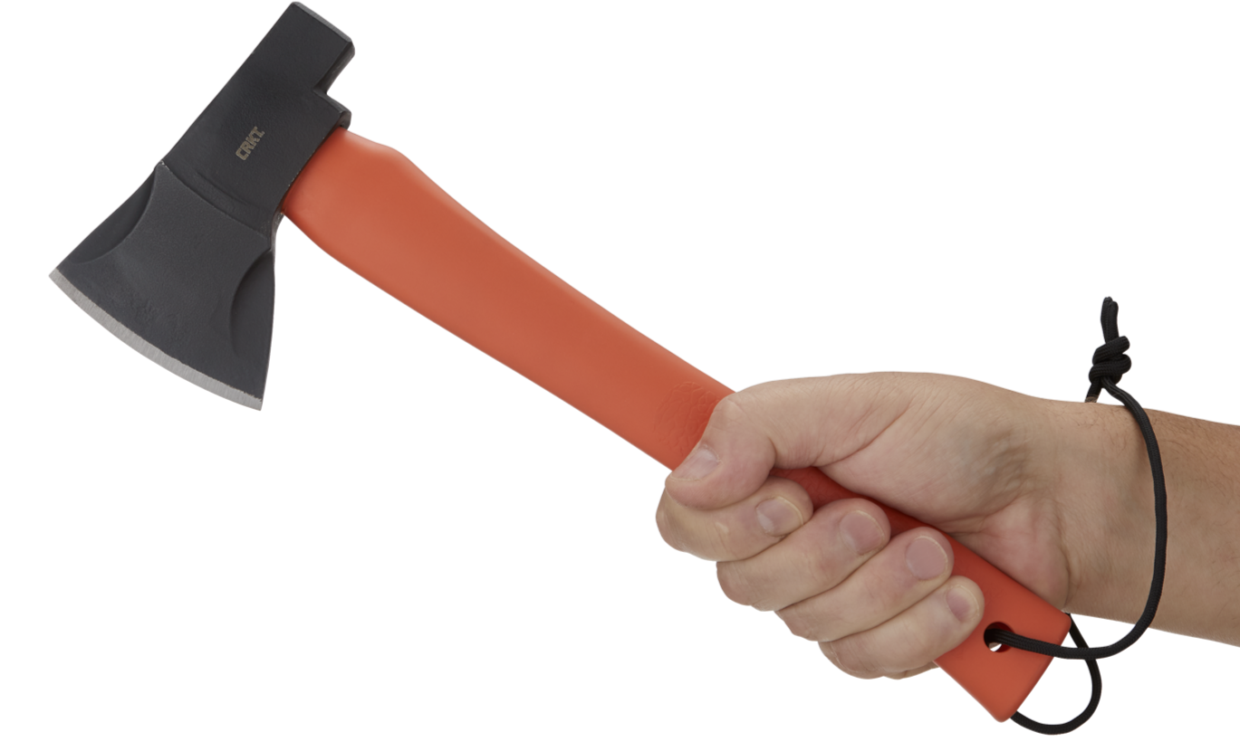 CRKT Chogan Hatchet 13.16" Axe with Orange GRN Handle by Ryan Johnson 2727
