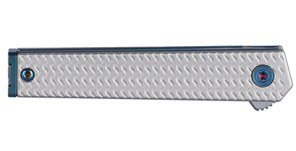 CRKT CEO Microflipper 2.36" Sandvik 12C27 IKBS Aluminum Folding Knife - Richard Rogers - 7081