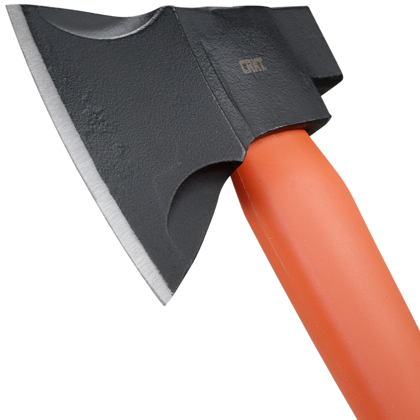 CRKT Chogan Hatchet 13.16" Axe with Orange GRN Handle by Ryan Johnson 2727