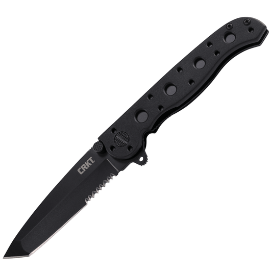 CRKT M16-10KZ 3" Carson Flipper Tanto Folding Knife - Kit Carson Design