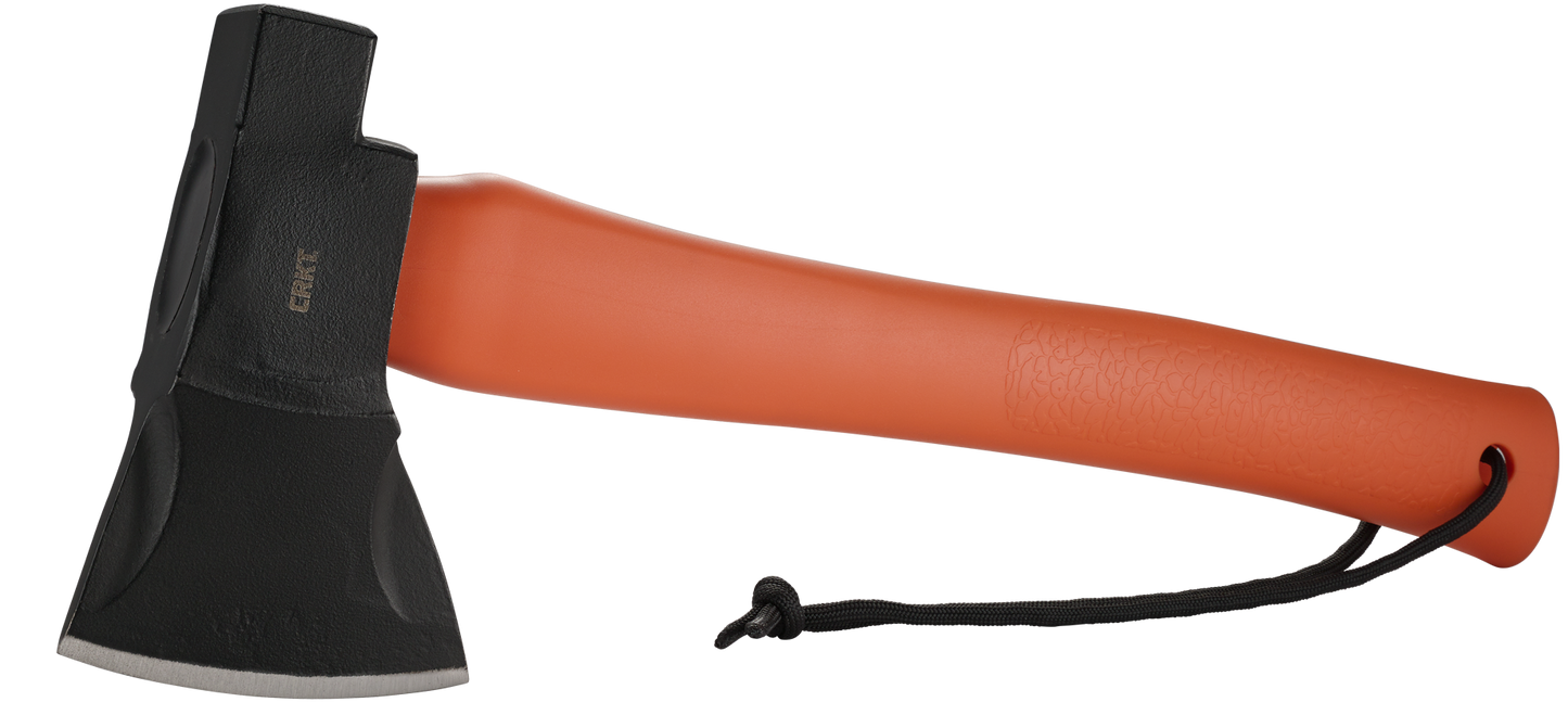 CRKT Chogan Hatchet 13.16" Axe with Orange GRN Handle by Ryan Johnson 2727