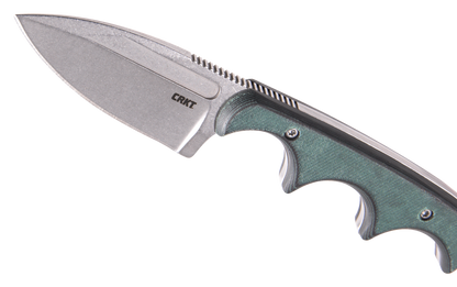 CRKT Folts Minimalist Spear Point Fixed Blade Knife - Alan Folts Design - 2396