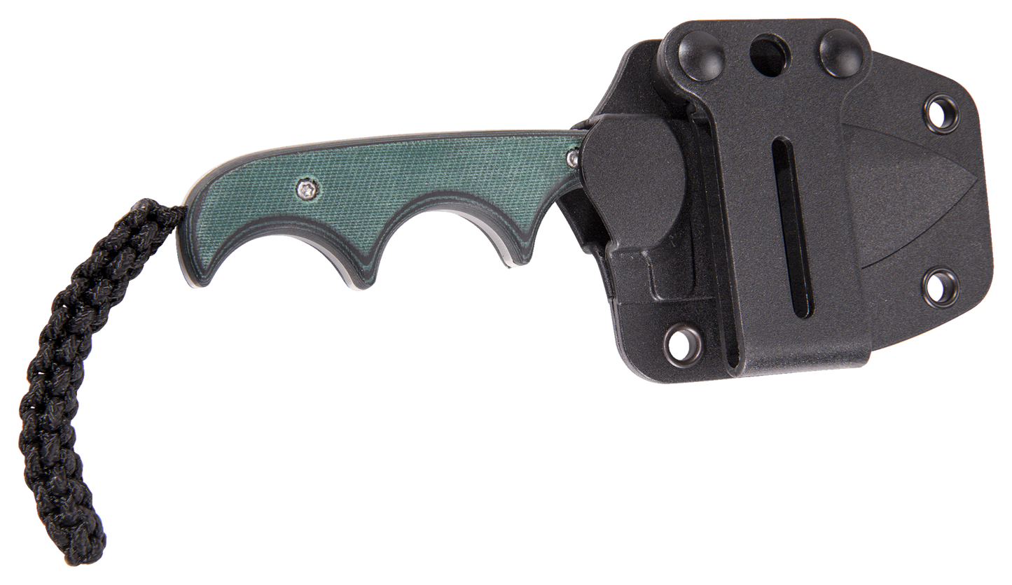 CRKT Folts Minimalist Spear Point Fixed Blade Knife - Alan Folts Design - 2396