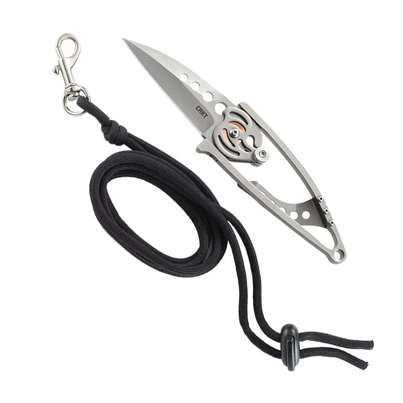 CRKT Snap Lock 2.6" Folding Knife with Flipper - Van Hoy Design - 5102N