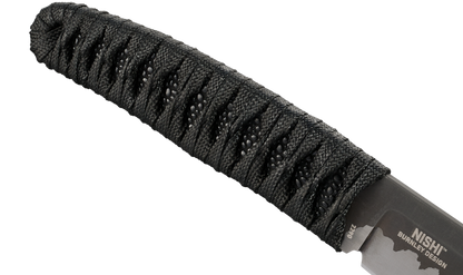 CRKT Nishi 4.42" 8Cr13MoV Ti-Nitride Fixed Blade Knife - Lucas Burnley - 2290