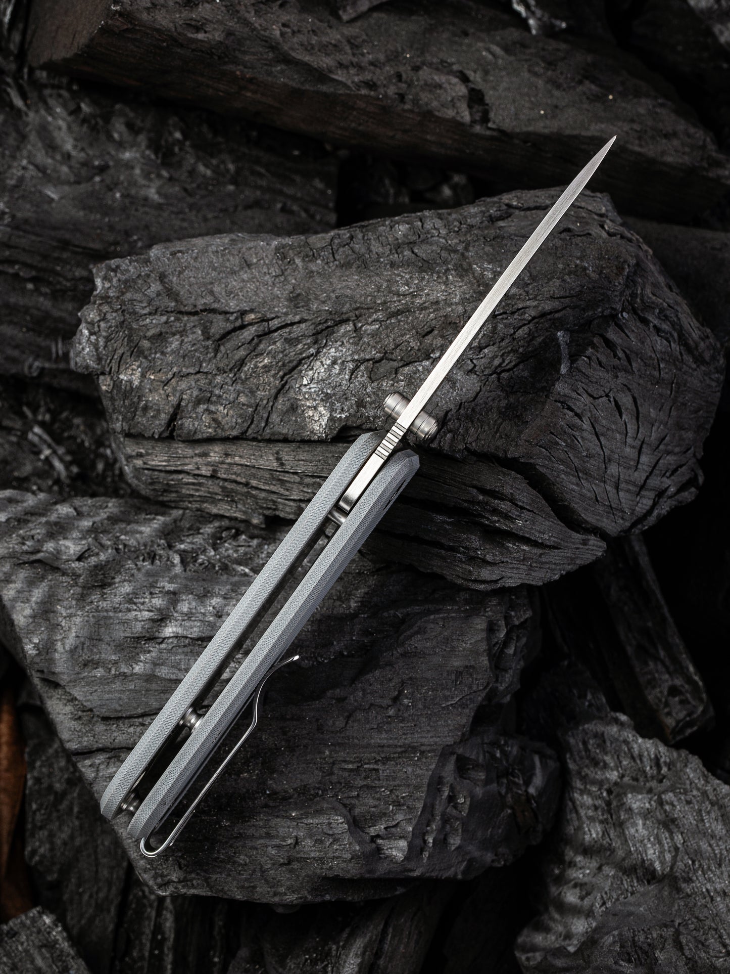WE Knife Banter 2.9" CPM S35VN Satin Gray G10 Folding Knife 2004E